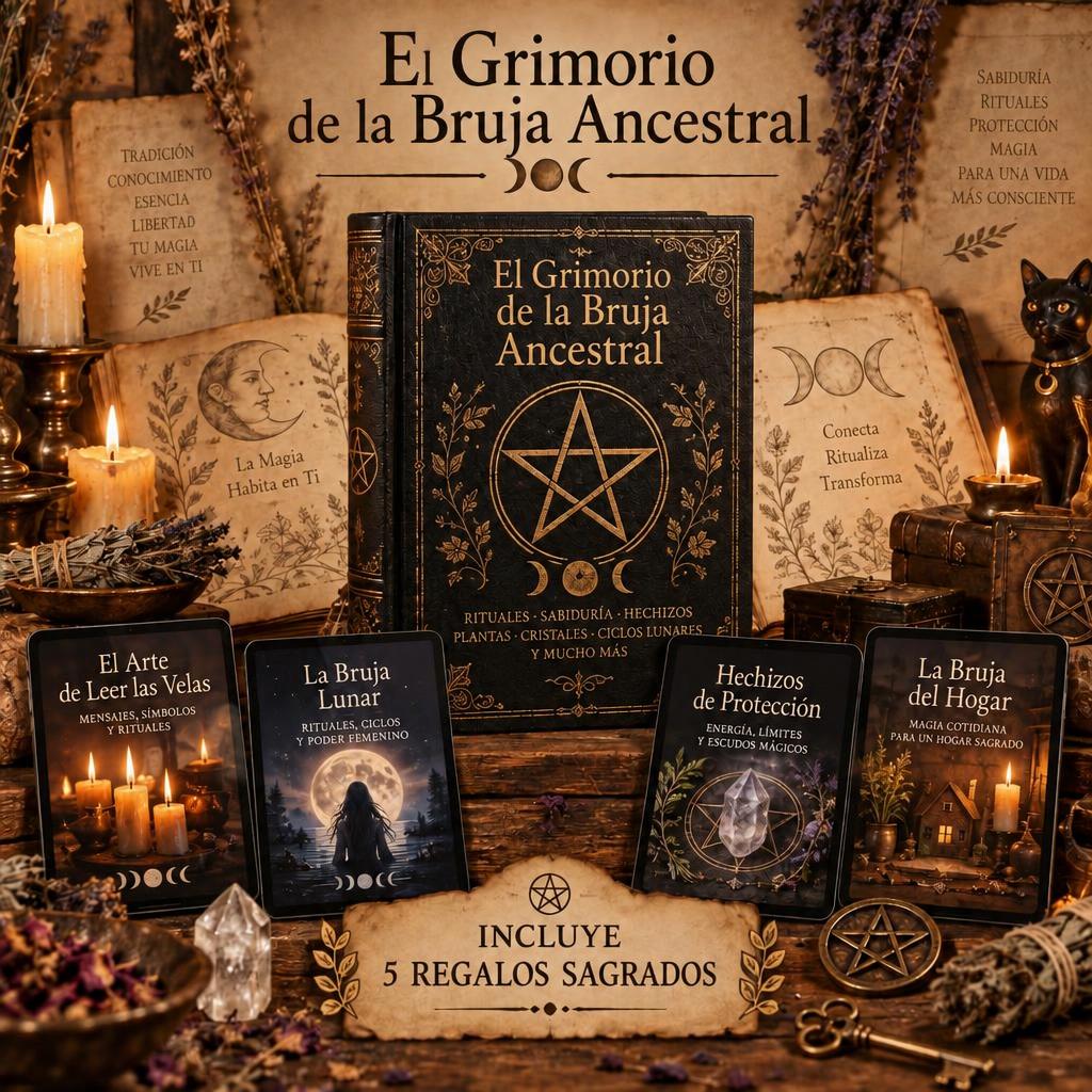 El Grimorio de la Bruja Ancestral y sus 5 bonos